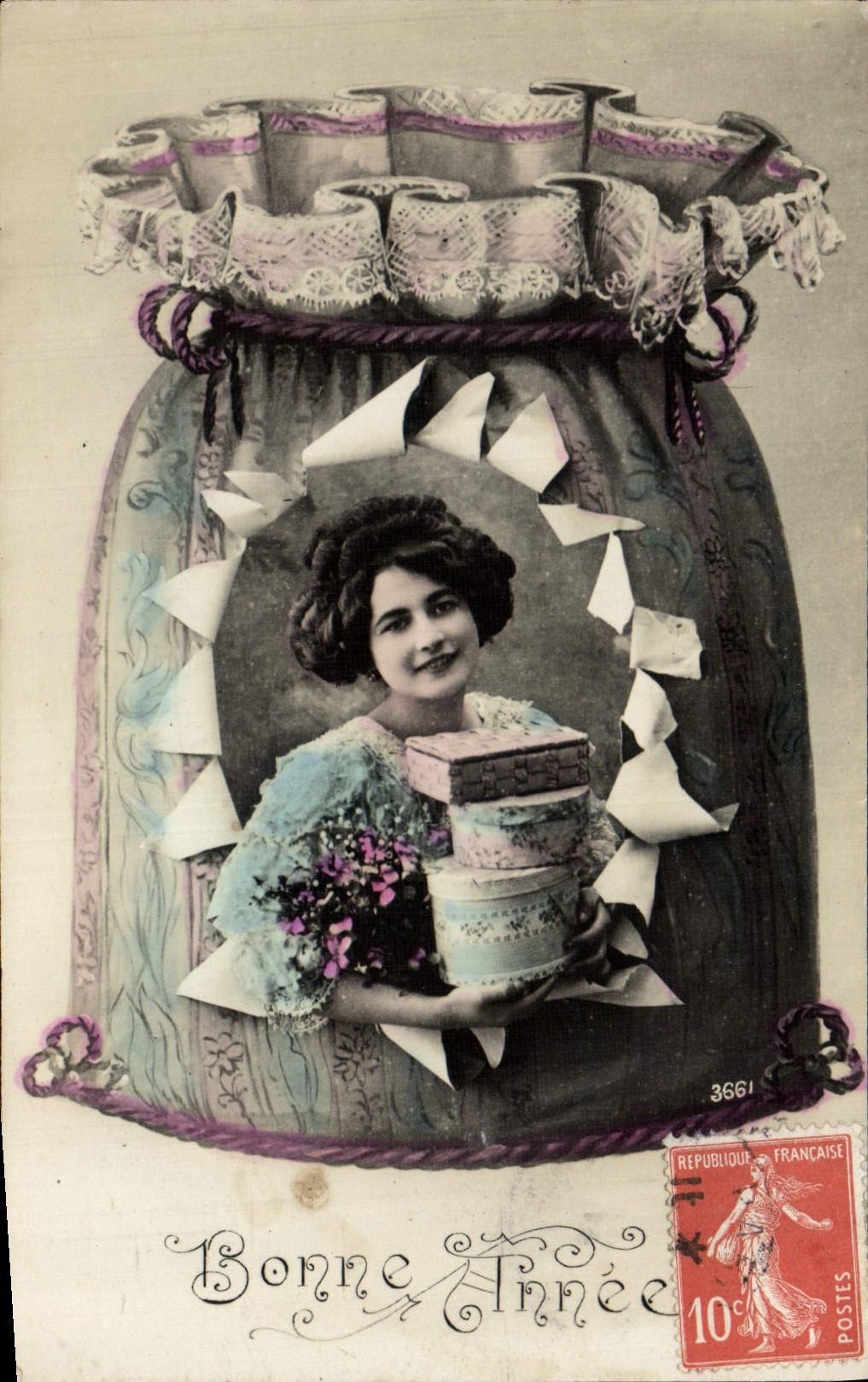CPA Fantaisie Femme 