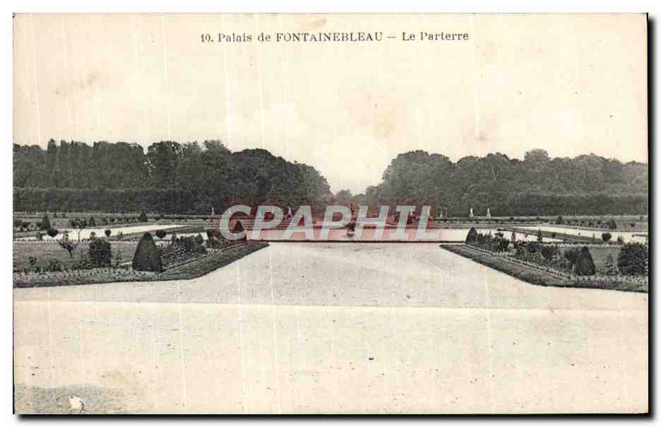 Palazzo di FONTAINEBLEAU — Il Parterre