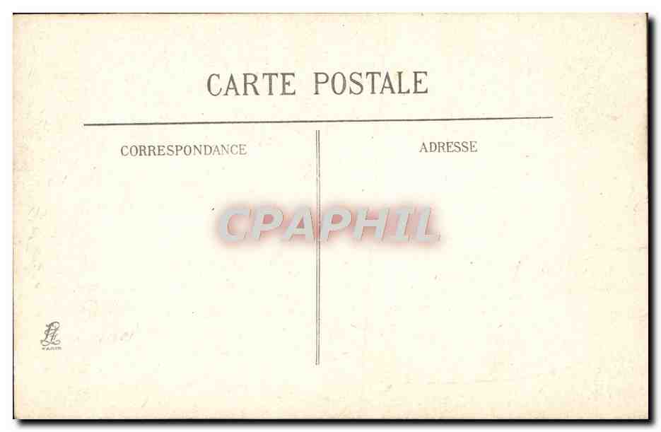 CPA Le General De Castelnau Militaria — Rückseite