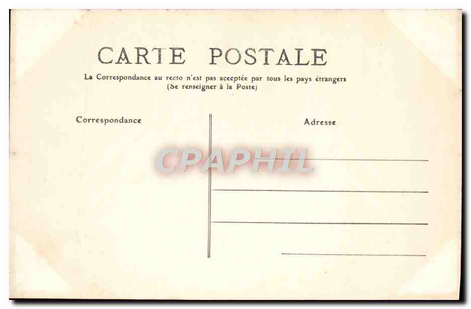 CPA Interieur Du Sanctuaire D'Arliquet — Rückseite