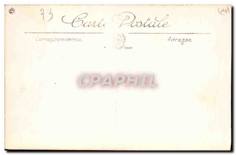 CPA Contrexeville La Cure D'air Dans Le Parc — Verso