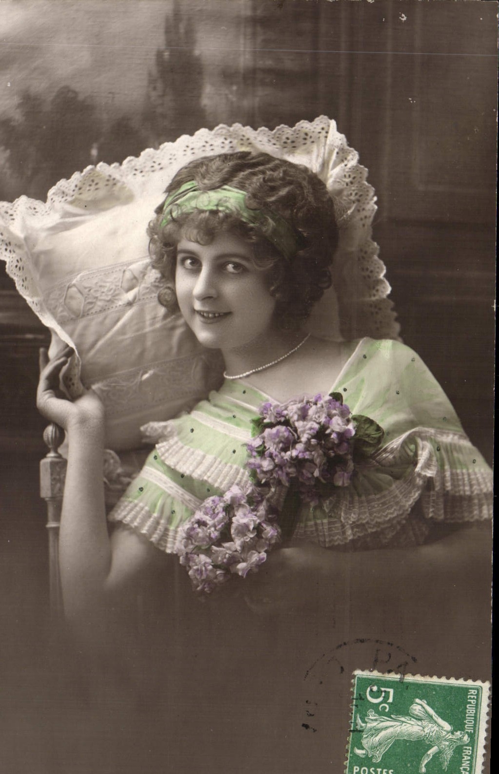 CPA Fantaisie Femme