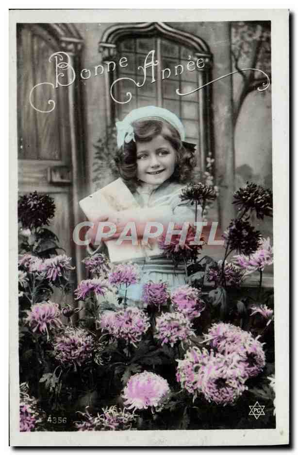 CPA Fantaisie Enfant Bonne Annee