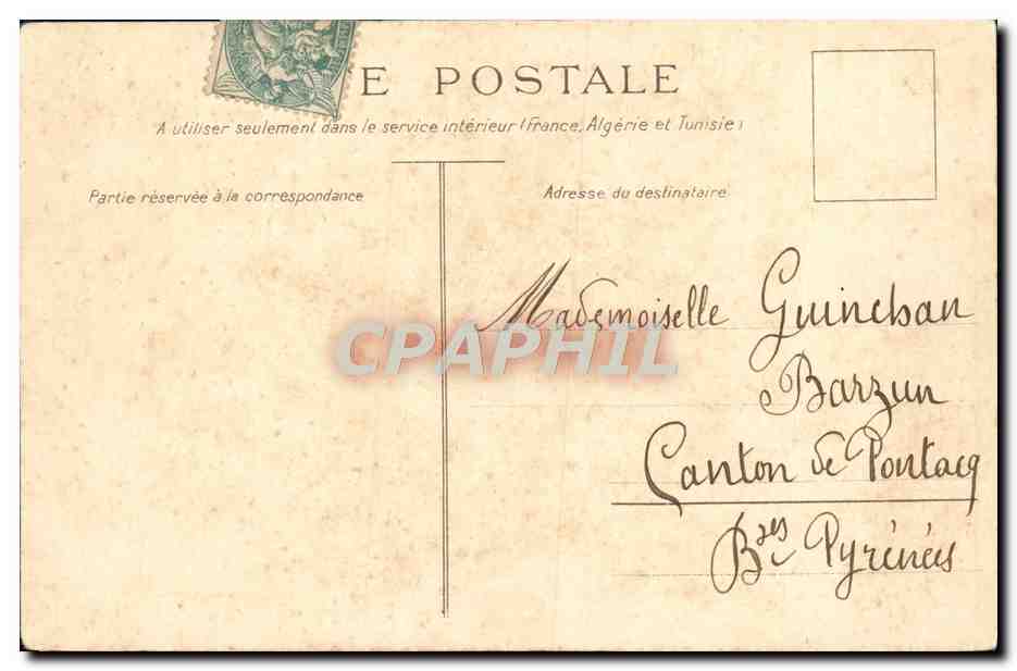 CPA Fantaisie Enfants Pierrot  — Rückseite
