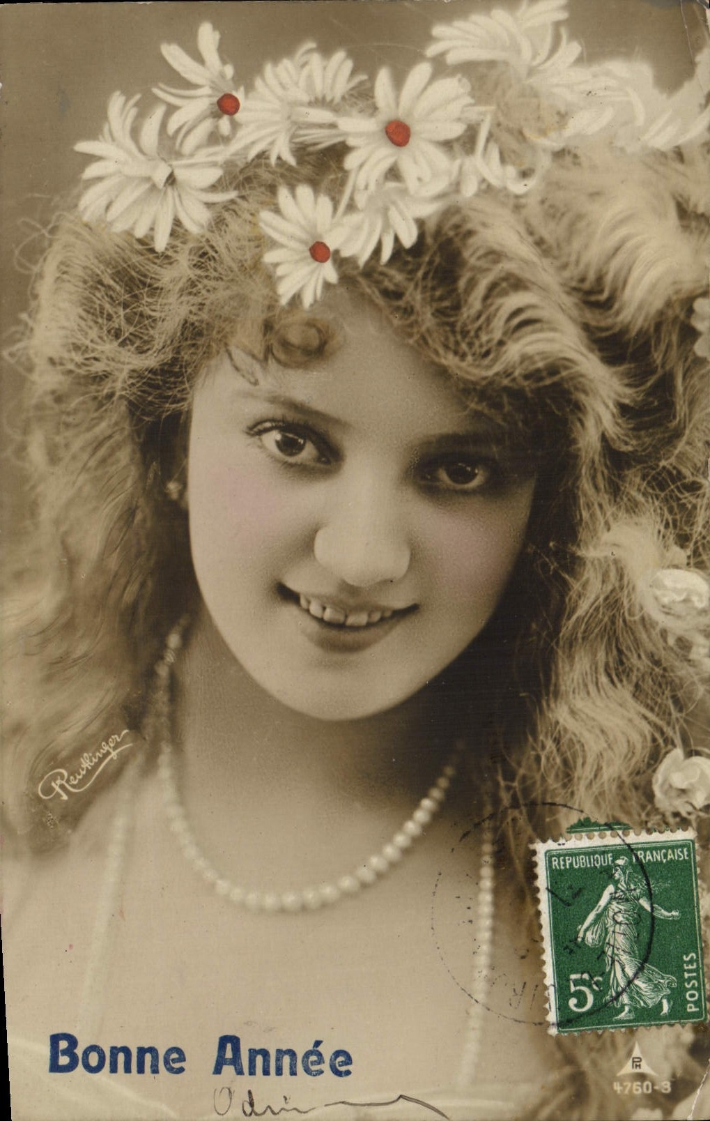 CPA Fantaisie Femme 