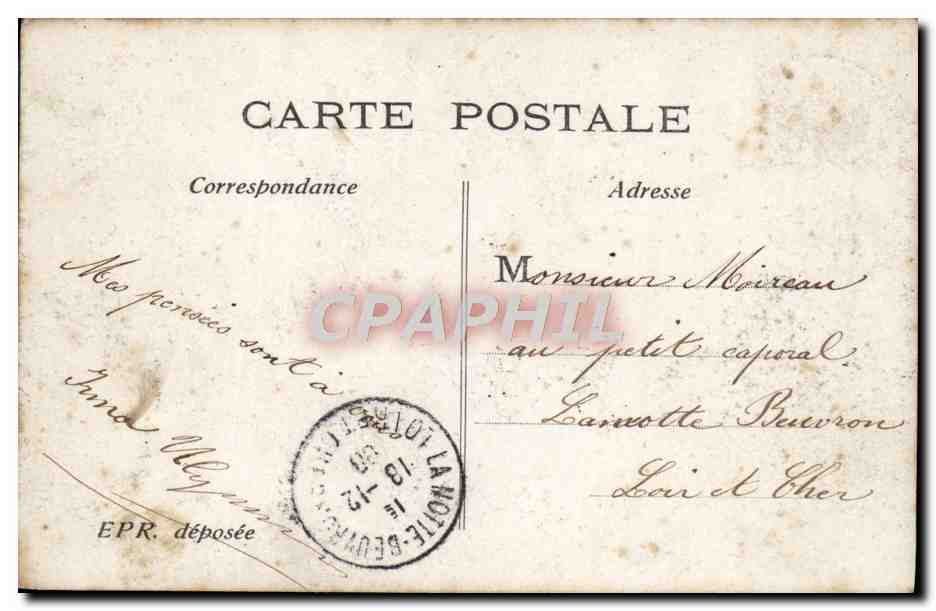 Danseuse à l'Opéra — série 173 — LENCLUT — Verso
