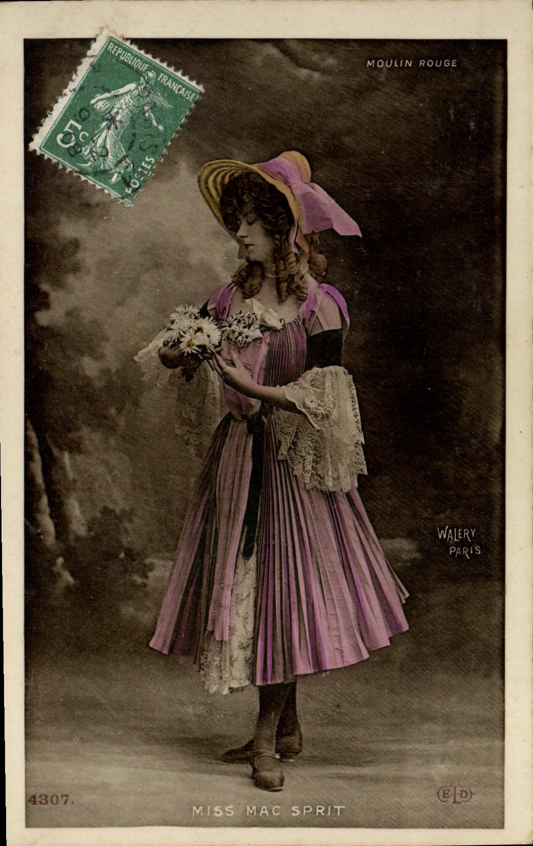 Miss Mac Sprit — Moulin Rouge — Walery Paris n°4307