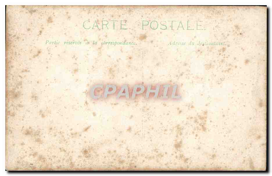 CARTE PHOTO Enfant — Verso