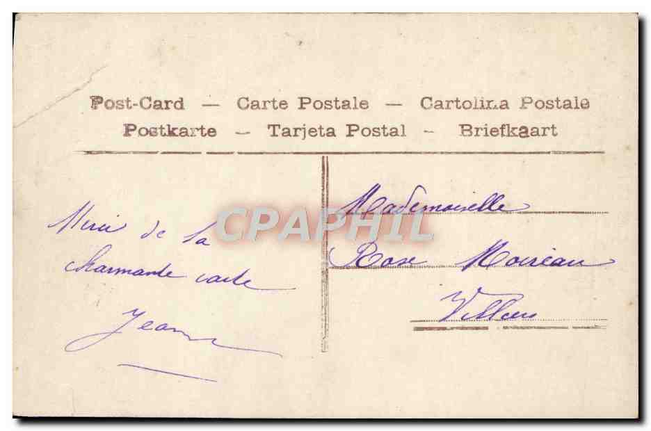 CPA Fantaisie Enfants — Rückseite