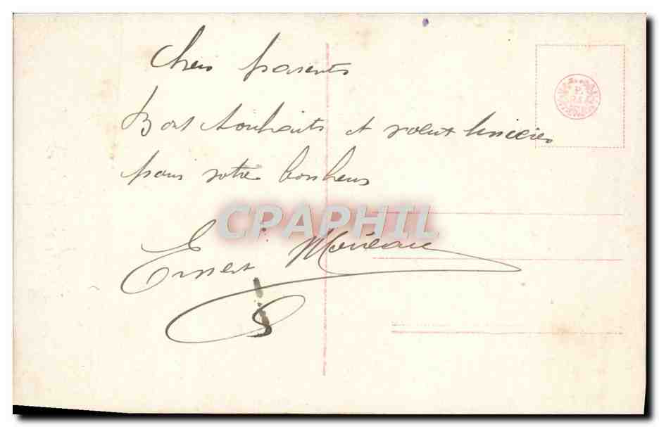 CPA Fantaisie Enfants — Rückseite