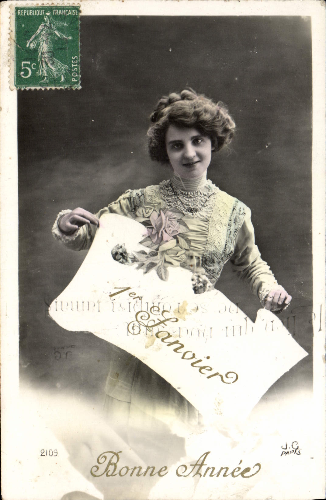 CPA Fantaisie Femme 