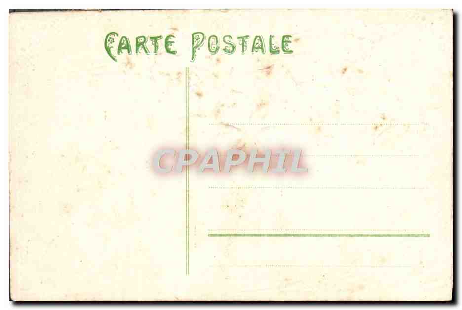 CPA Fantaisie Fleurs — Rückseite