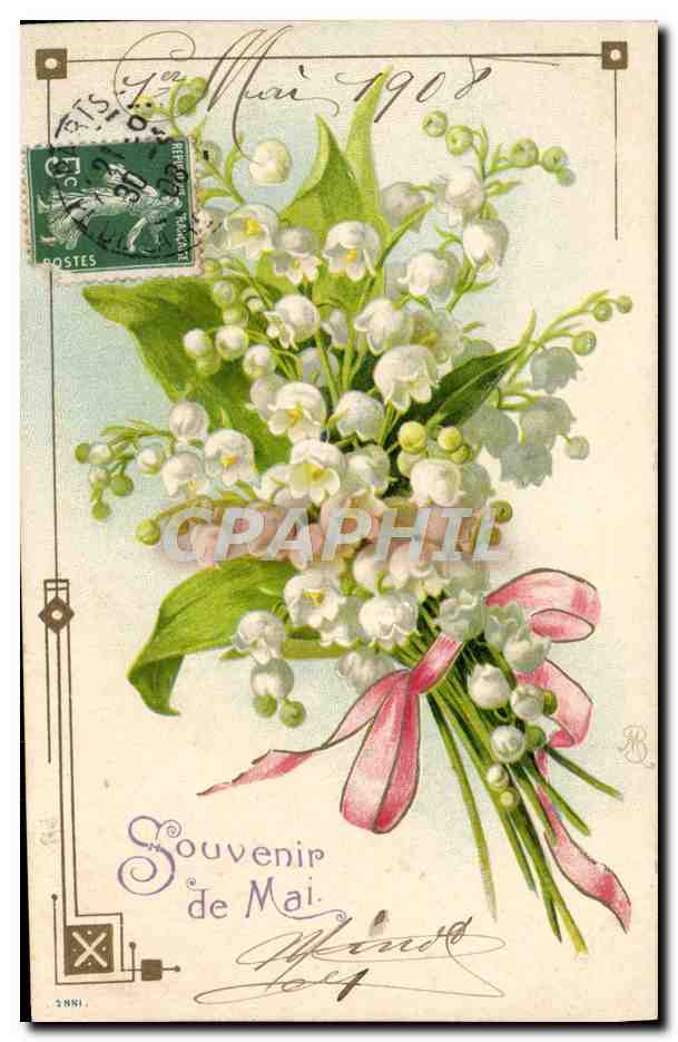 Bouquet de muguet — Souvenir de Mai — Made in Germany