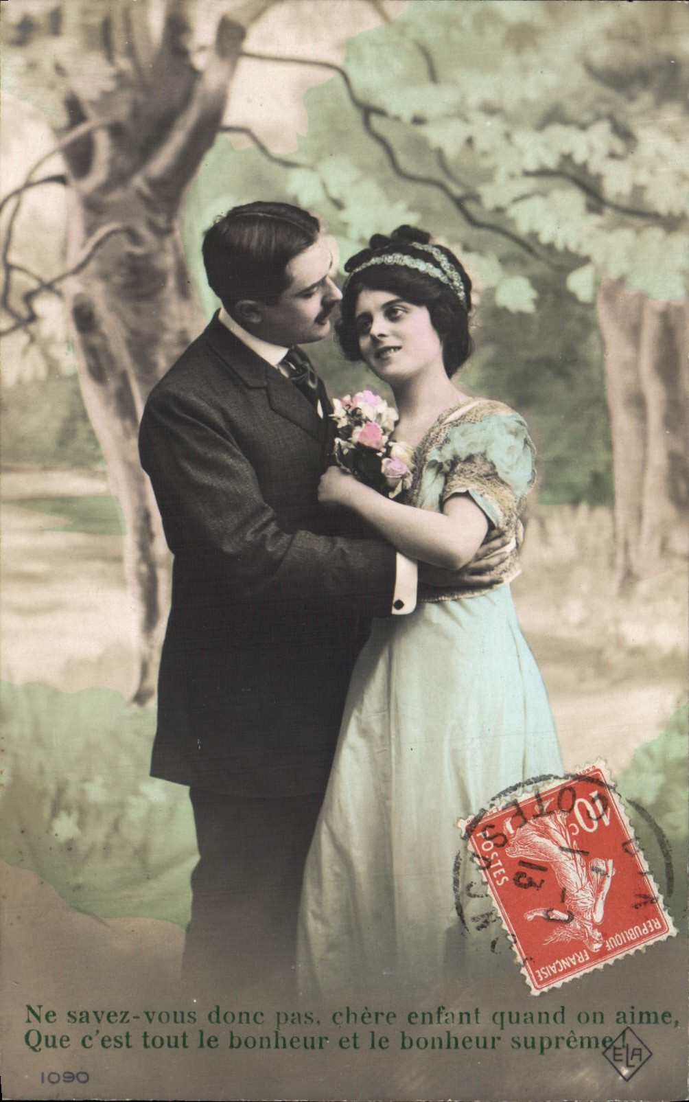CPA Fantaisie Femme