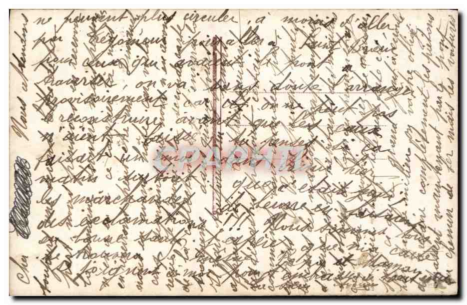 CPA Fantaisie Femme Esperance Ancre de mer — Verso