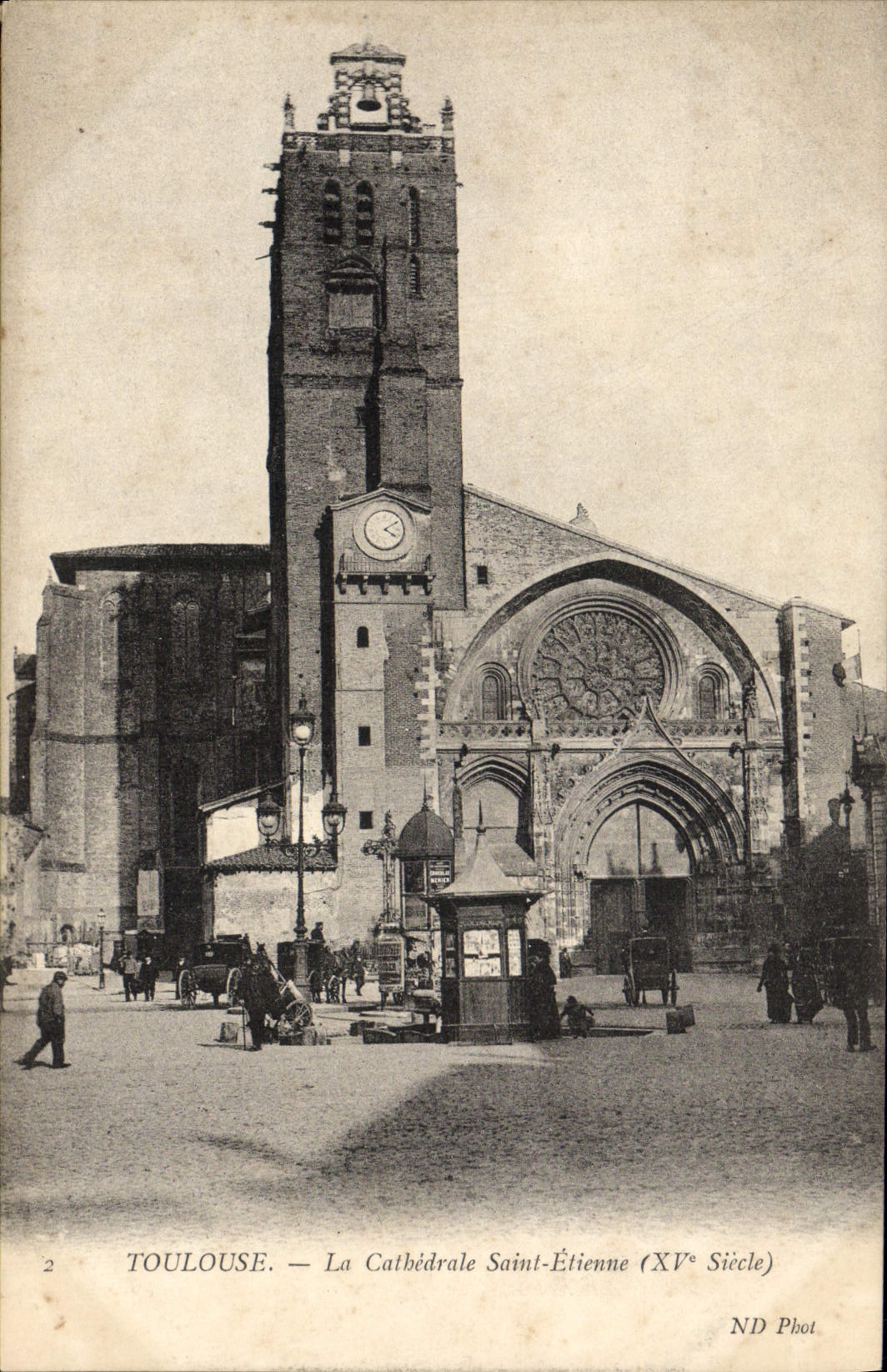Toulouse — La Cathédrale Saint-Étienne (XVe siècle) — ND Phot