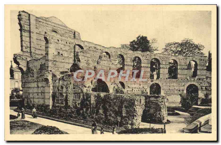 Ruines du Palais Gallien — Bordeaux — IIIe siècle — Lévy & Neudien, Paris