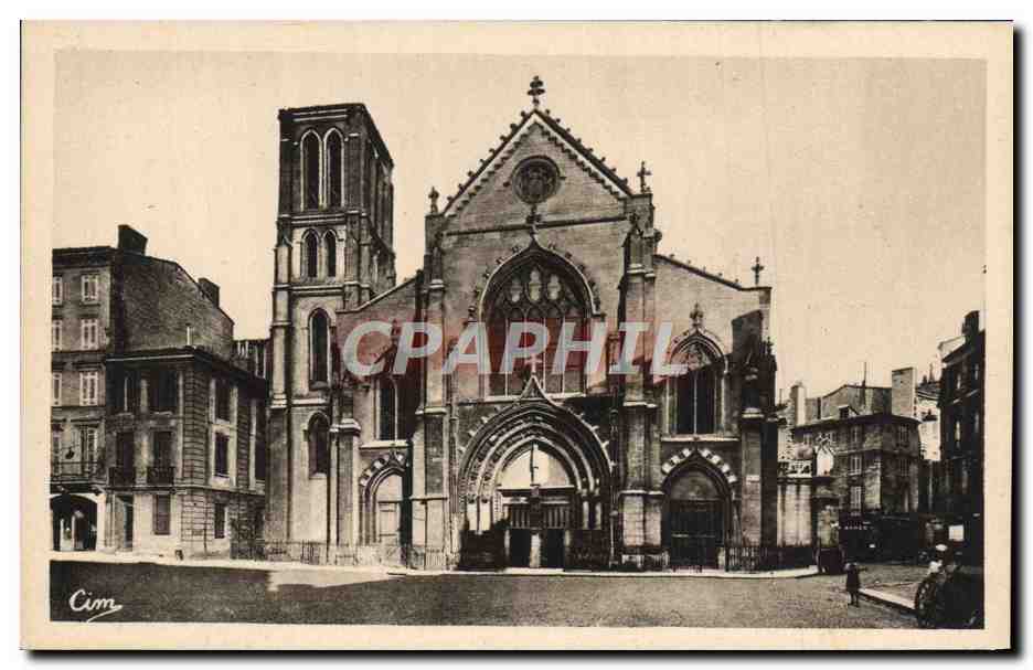 CPA Bordeaux L'Eglise Saint Pierre 