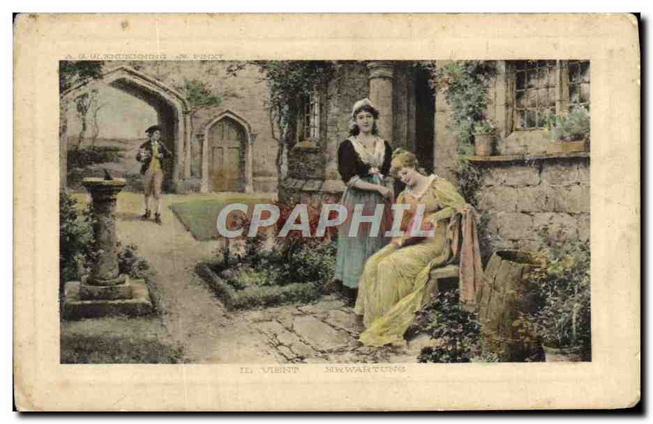 CPA Fantaisie Femmes Il vient