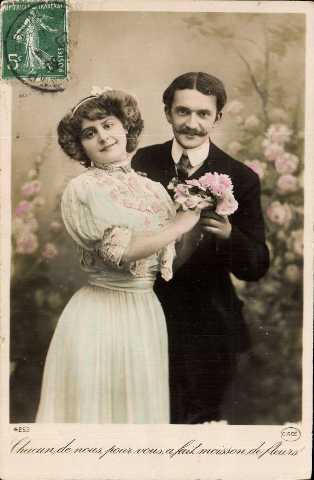 CPA Fantaisie Femme