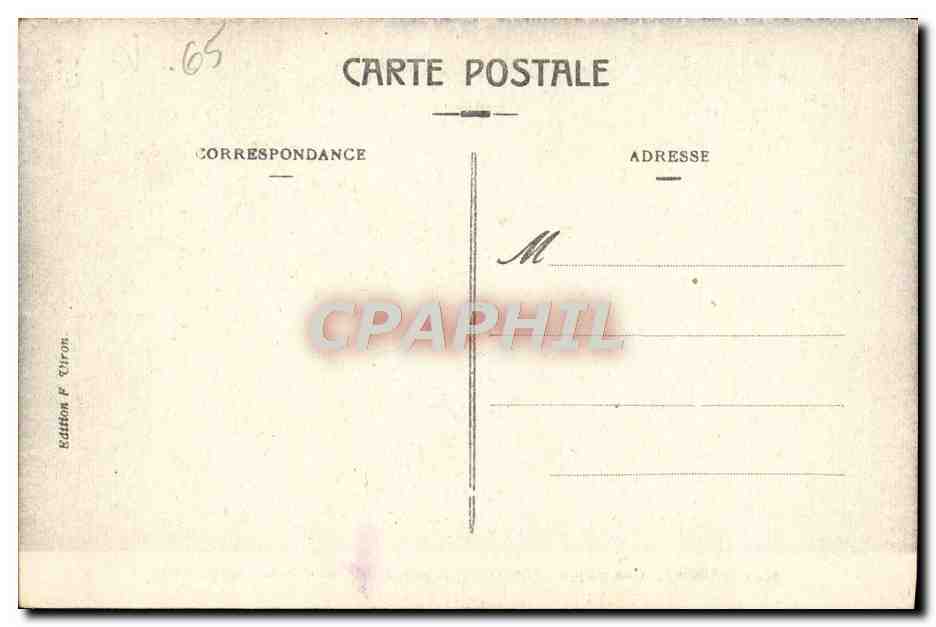 CPA Loures Vl me Station Une femme pieuse essuie la face de Jesus Christ  — Verso