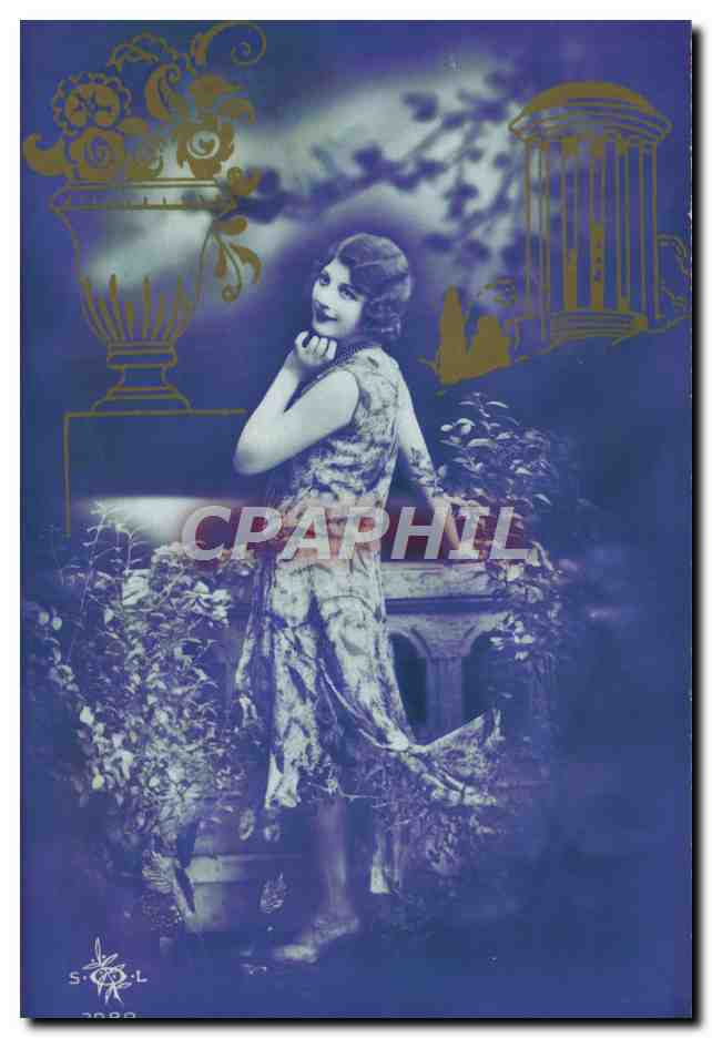 CPA Fantaisie Femme Bonne Fete 