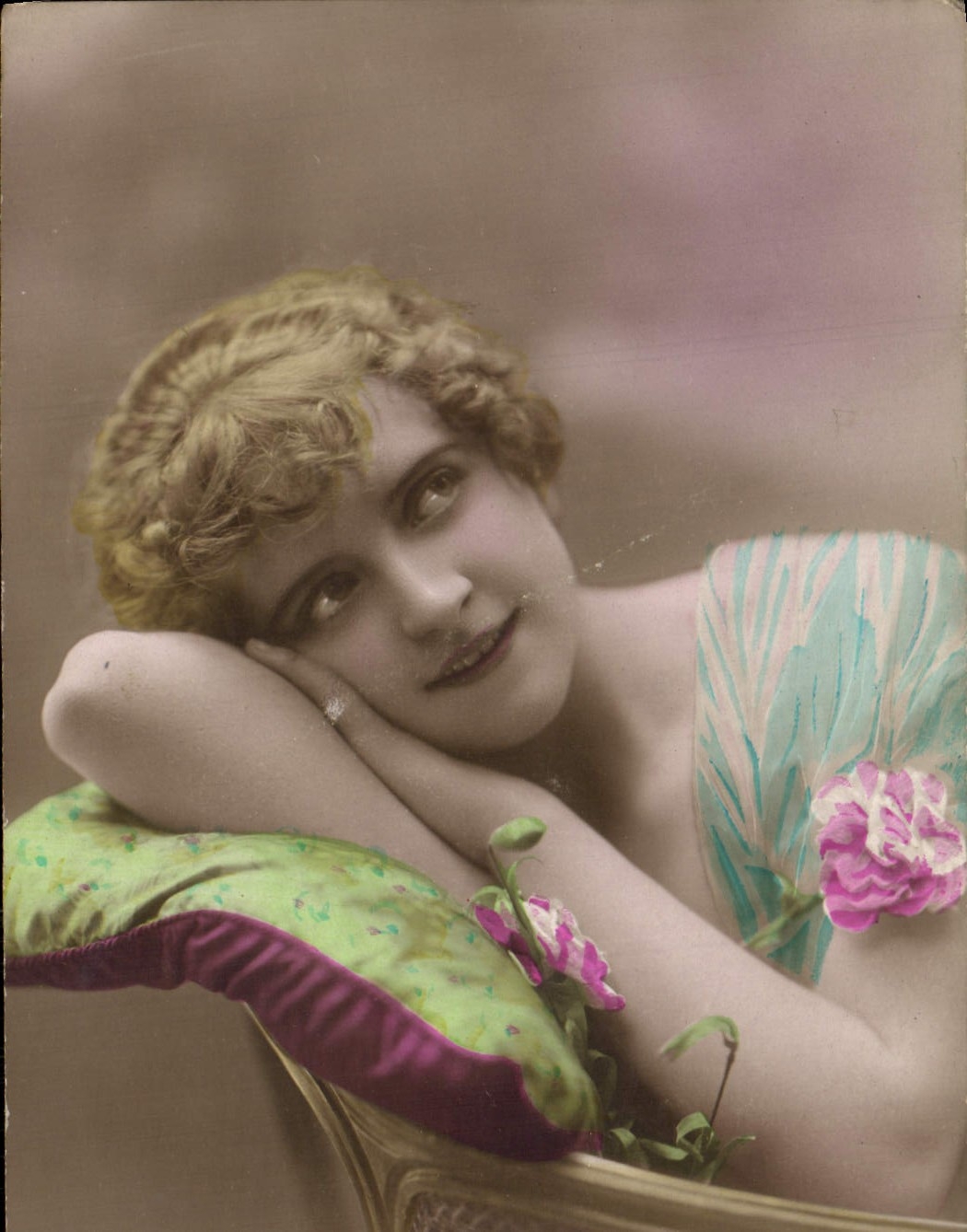 CPA Fantaisie Femme
