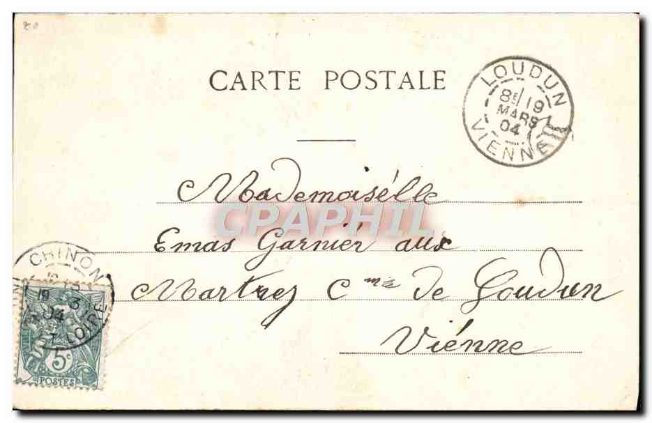 CPA Fantaisie Femmes  — Verso