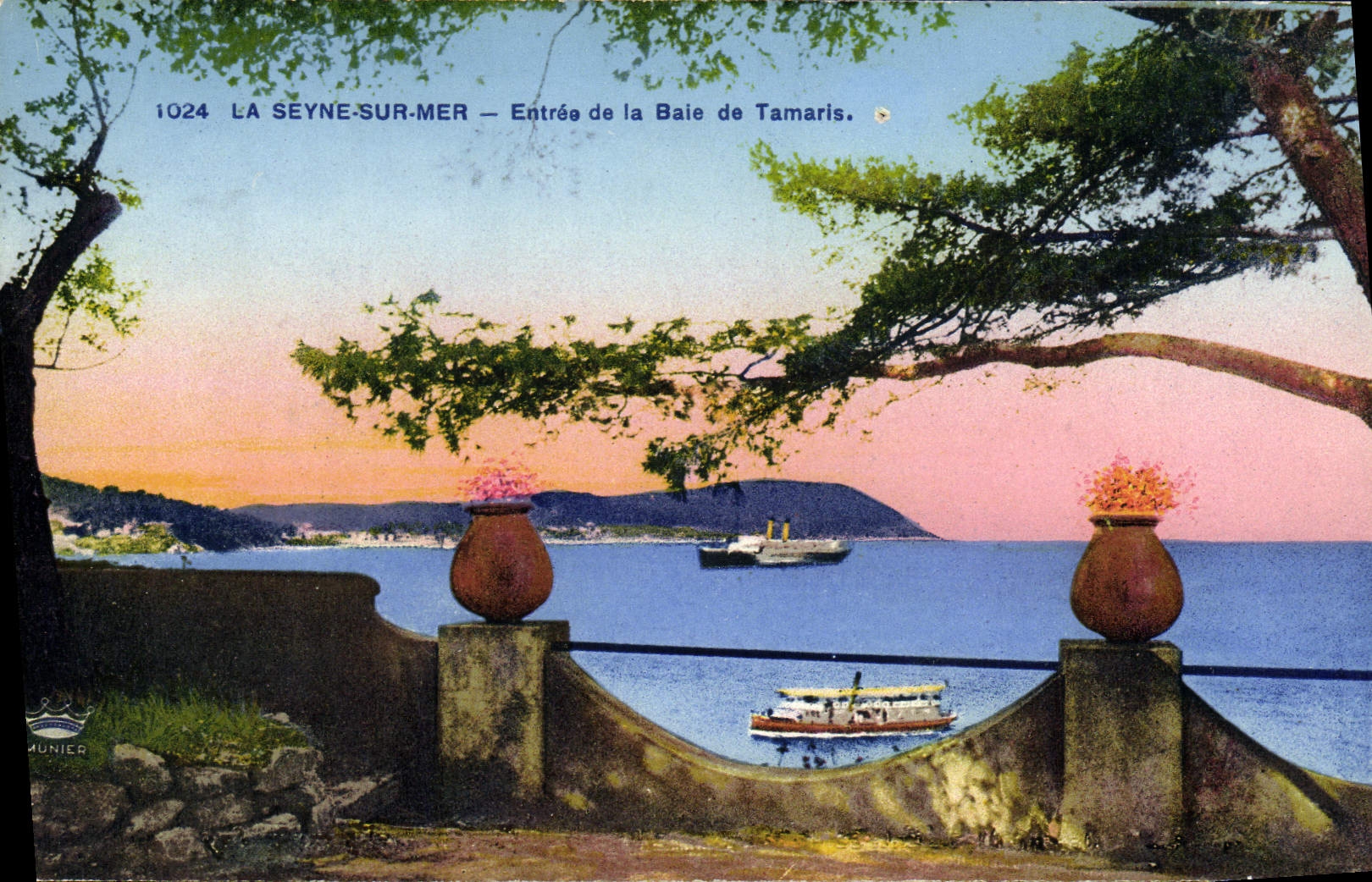 La Seyne-sur-Mer — Entrée de la Baie de Tamaris — Munier, n°1024