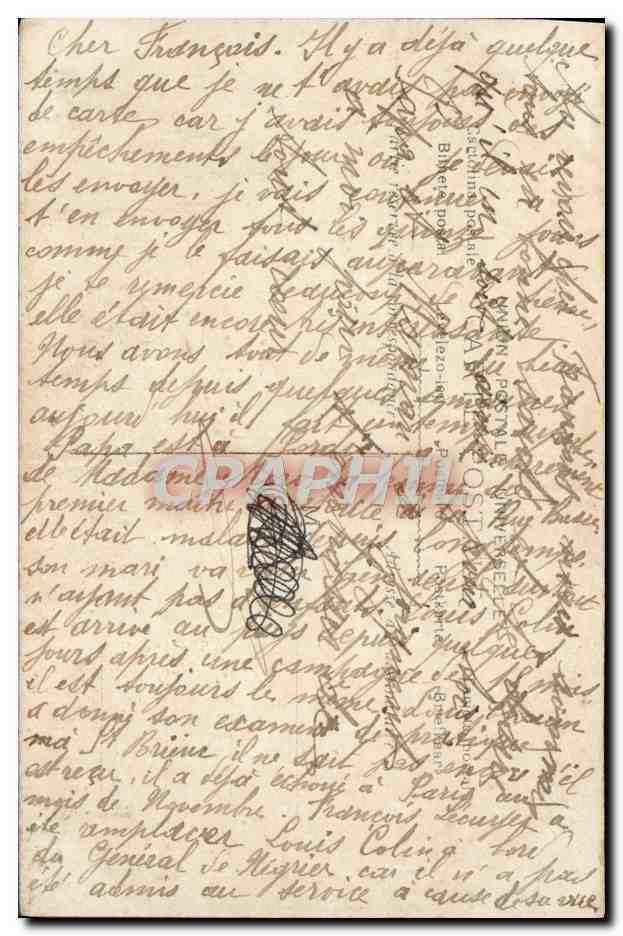 CPA Fantaisie Femme Nos mains se sont unies pour mieux unir nous coeurs  — Verso