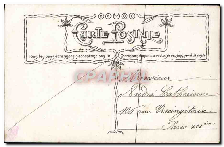 CPA Fantaisie Enfant Calendrier Bonne Annee  — Verso