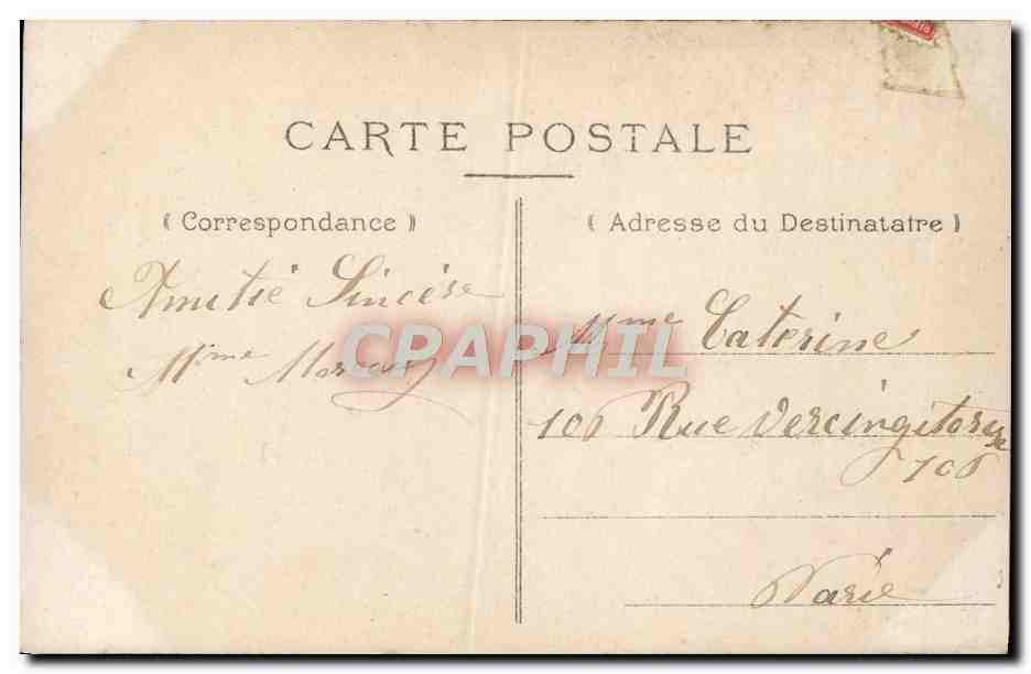 CPA Fantaisie Enfant Bonne Fete  — Verso