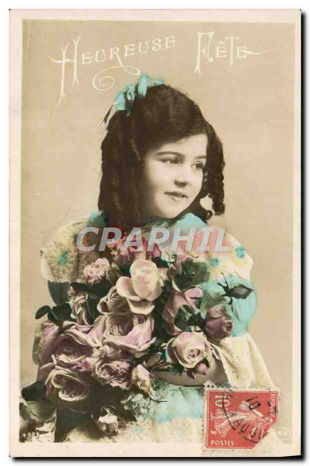 CPA Fantaisie Enfant Heureuse Fete 