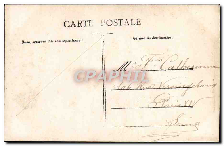 CPA Fantaisie Enfant Heureuses Paques — Rückseite