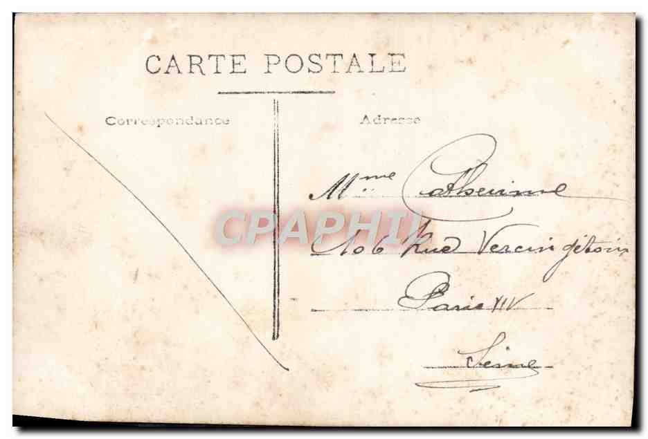 CPA Fantaisie Enfant Heureuses Paques — Rückseite