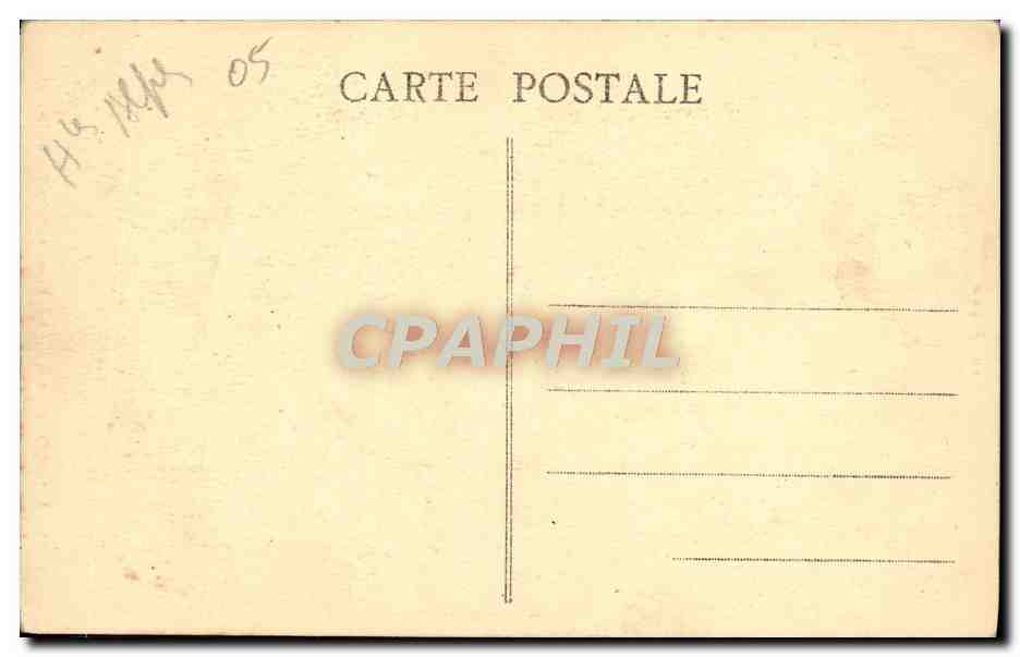 CPA Briancon Rue Mercerie Petite Gargouille — Verso
