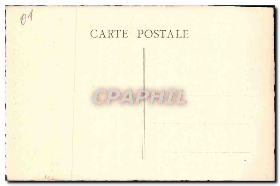 CPA La Cite de Perouges La vieille Hostellerie — Rückseite