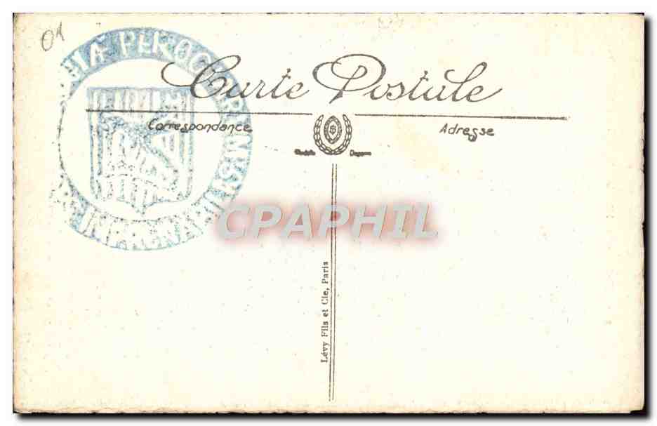 CPA La Cite de Perouges La porte d'en haut — Rückseite