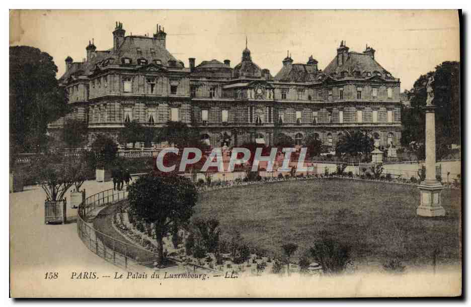 CPA Paris Le Palais du Luxembourg 