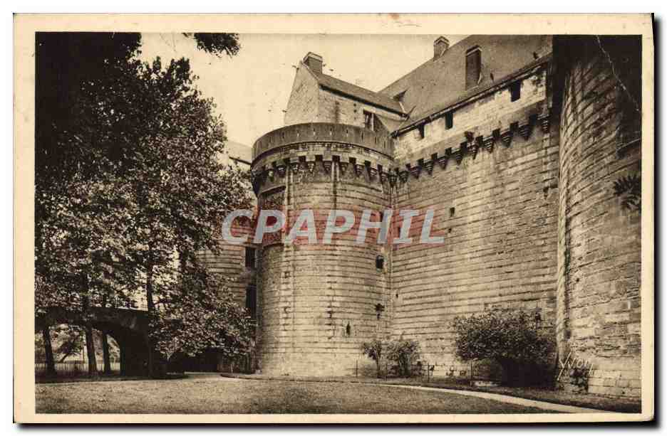 Château des Ducs de Bretagne — Tour de la Boulangerie — Éditions d'Art YVON, Nantes