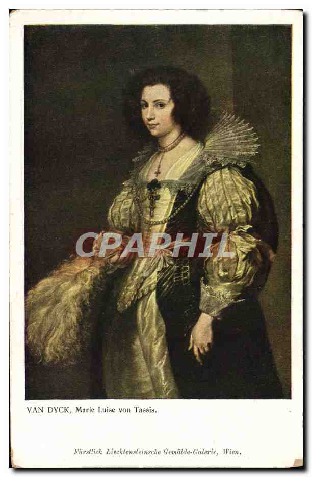 CPA Van Dyck Marie Luise vou Tassis 