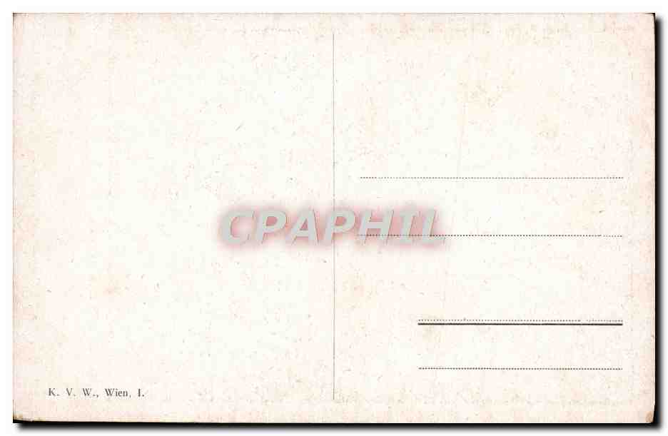 CPA Van Dyck Marie Luise vou Tassis  — Verso