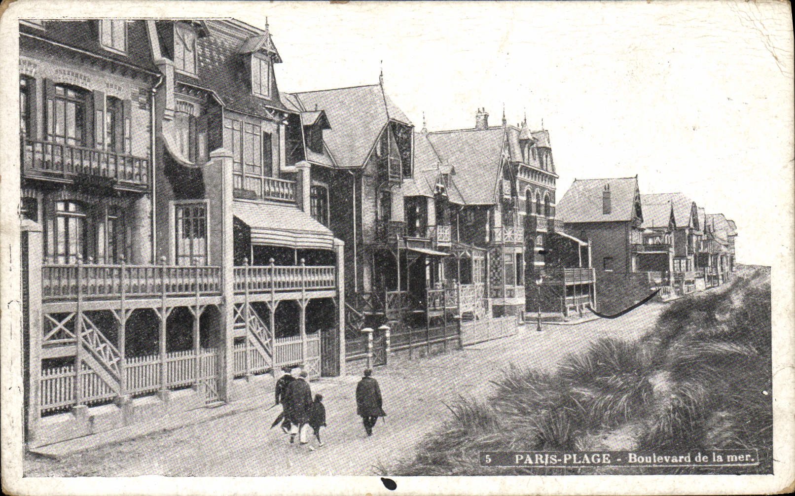 Paris-Plage - Boulevard de la mer — Verlag Au Gagne-Petit, Le Havre, n°5