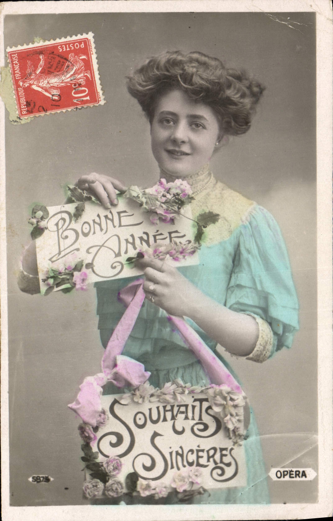 CPA Fantaisie Femme