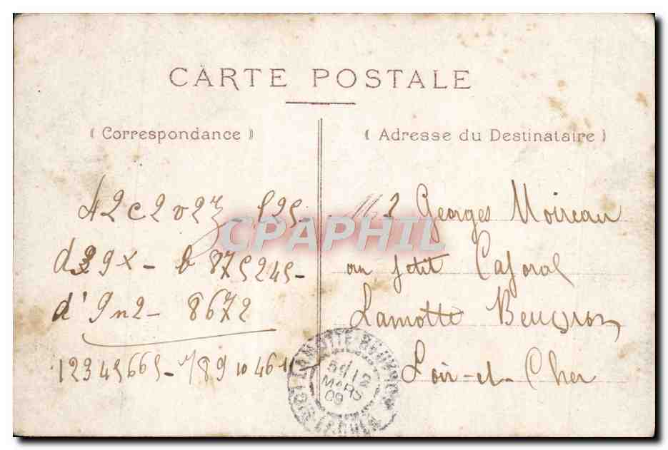 Frau in Abendkleid — Lender — Rewlindiger, Paris — Rückseite