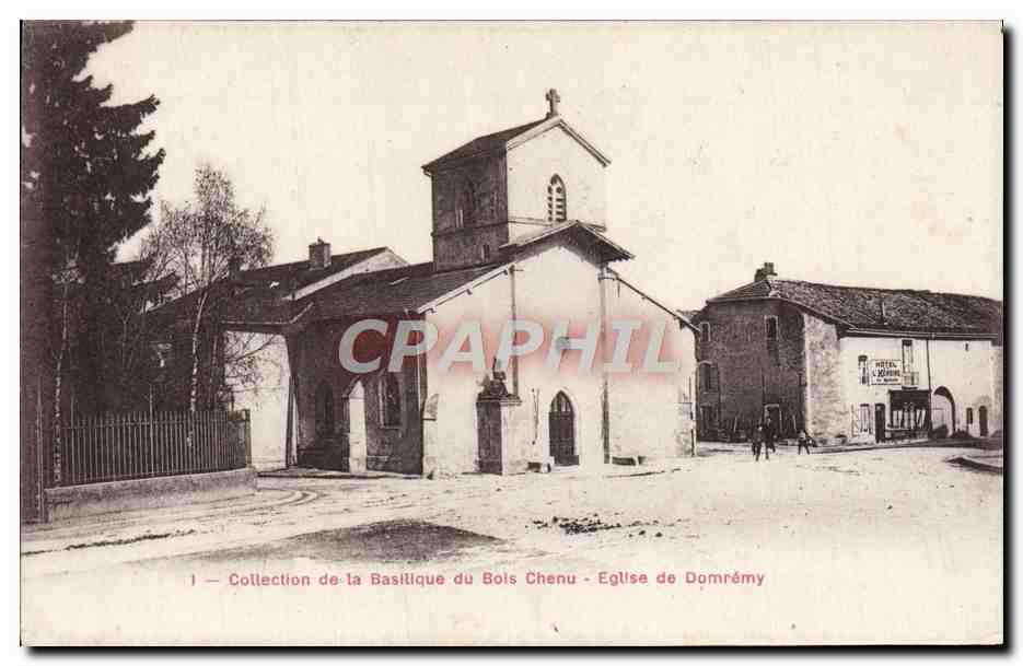 CPA Collection de la Baslique du Bois Chenu Le Bois Chenu Eglise de Domremy