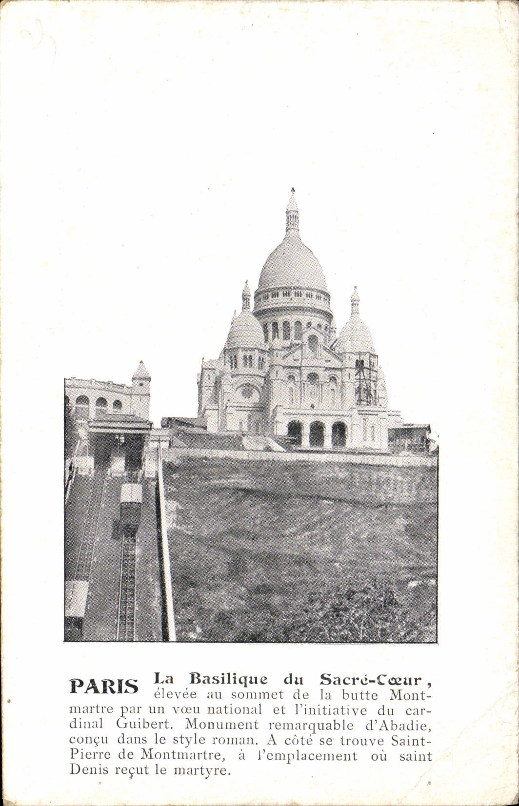 CPA Paris La Basilique du Sacre Coeur