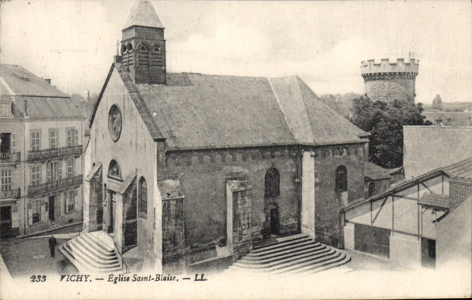 CPA Vichy Eglise Saint Blaise