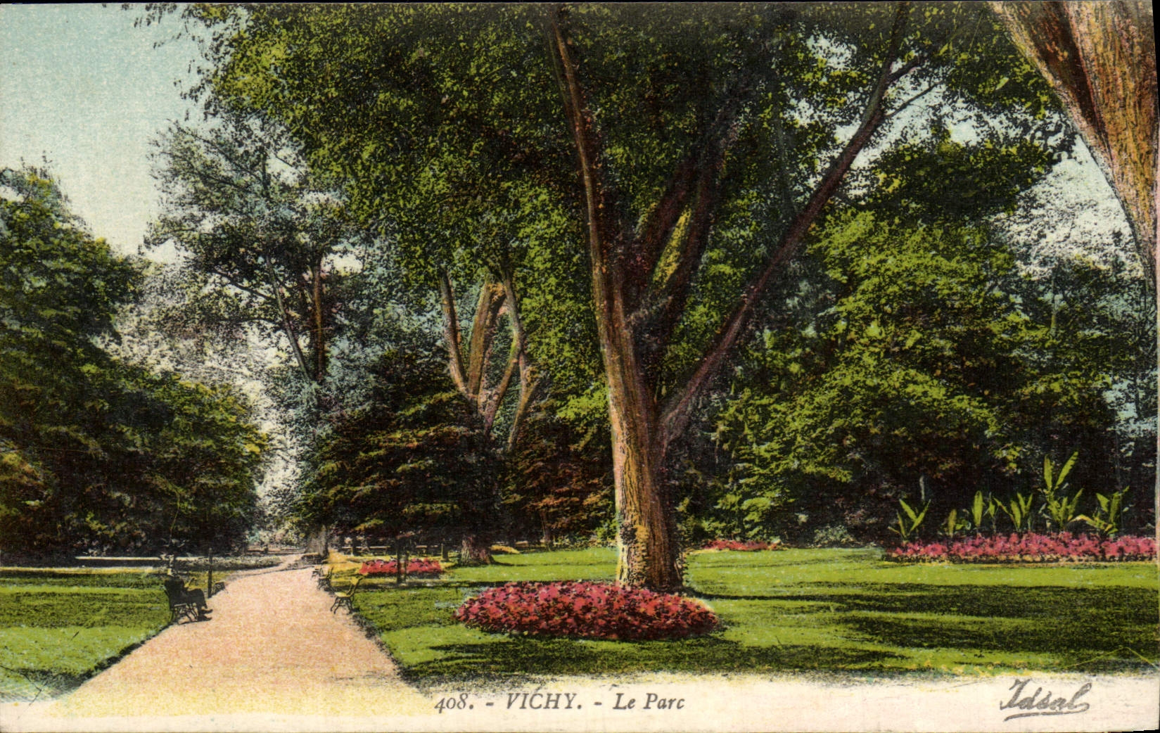 CPA Vichy Le Parc 
