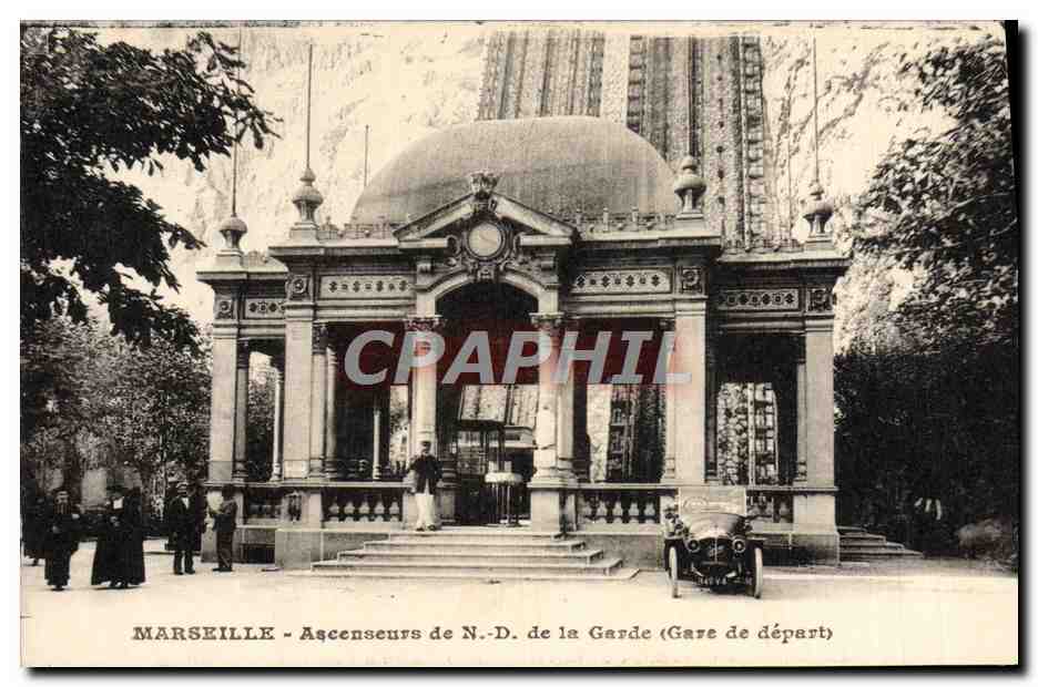 Marsiglia - Ascensori di N.-D. di La Garde (Stazione di partenza)